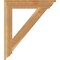 Ekena Millwork Traditional Traditional Rough Sawn Bracket, Western Red Cedar, 4"W x 26"D x 30"H BKT04X26X30TRA01RWR - alternate 3